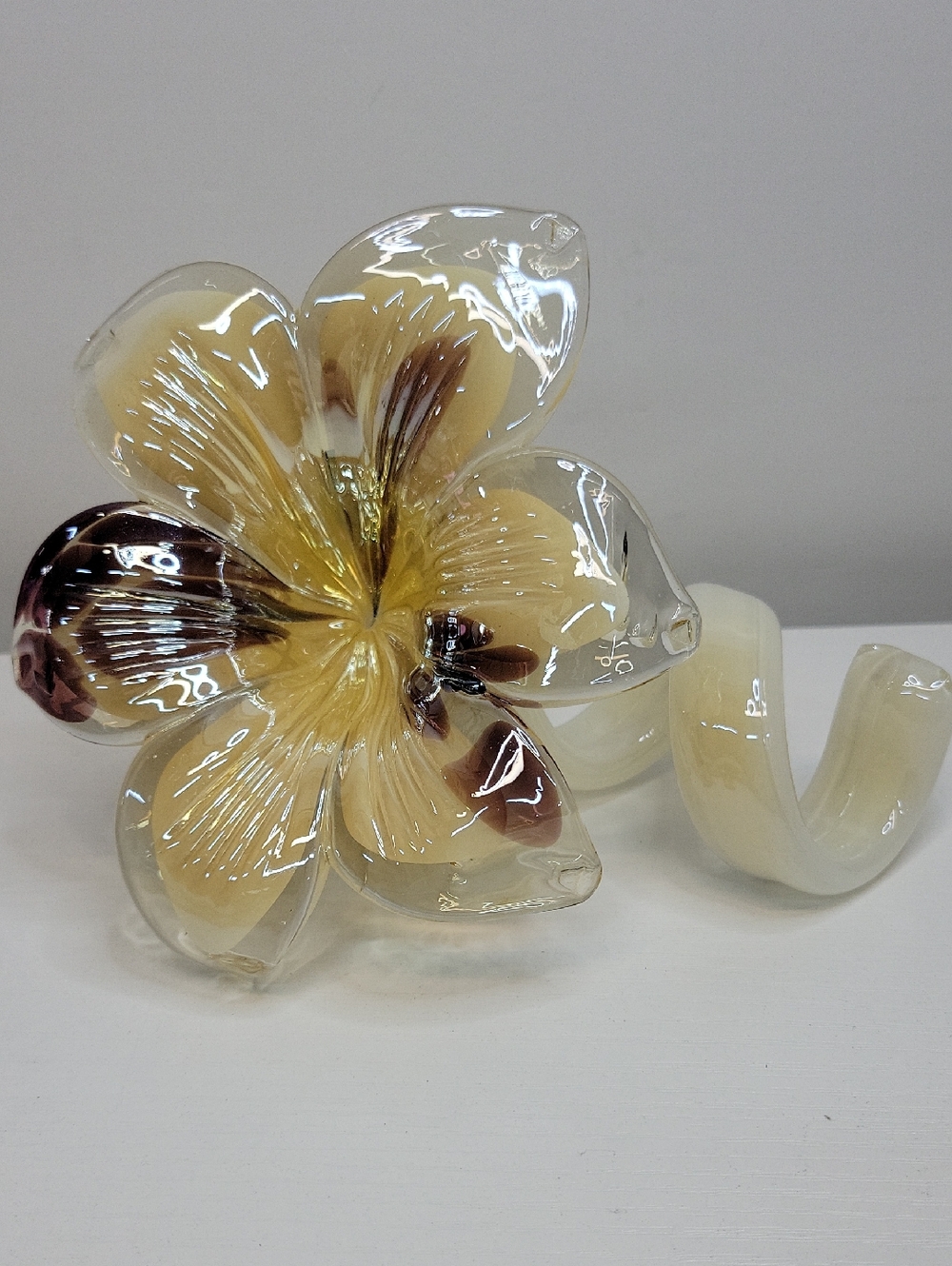 Italian Murano Art Glass Flower